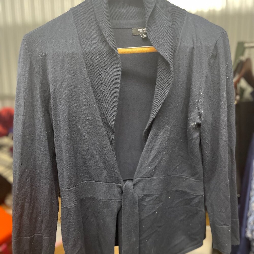 Premise Studio Black Cardigan Size M